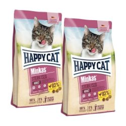 HAPPY CAT Minkas Trockenfutter Katze Adult, Sterilised, Geflügel 2x10 kg