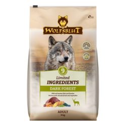 WOLFSBLUT Limited Ingredients Trockenfutter Hund, Adult, Dark Forest 9 kg