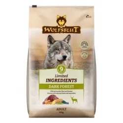 WOLFSBLUT Limited Ingredients Trockenfutter Hund, Adult, Dark Forest 9 kg