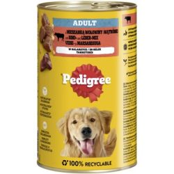 Pedigree Nassfutter Hund Adult, in Gelee, Rind 12x1.2 kg
