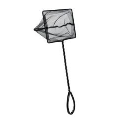AniOne Fischfangnetz grob schwarz 13 cm, 13 cm