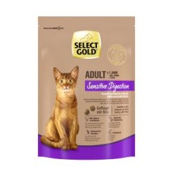 SELECT GOLD Sensitive Digestion Trockenfutter Katze Adult Geflügel und Reis Geflügel und Reis 300 g