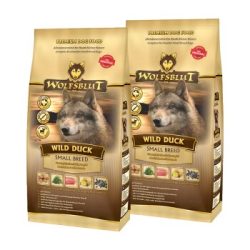 WOLFSBLUT Small Breed Wild Duck Entenfleisch mit Kartoffeln 2x2 kg