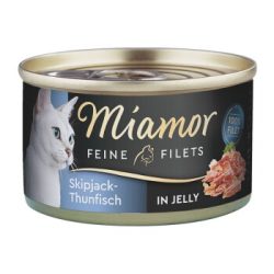 Miamor Feine Filets in Jelly Skipjack-Thunfisch 24x100 g