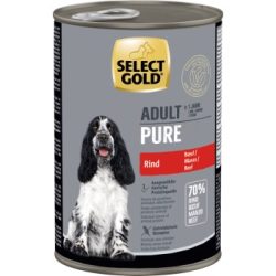 SELECT GOLD Pure Adult Rind 6x400 g