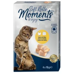 MOMENTS Soft Rolls Huhn und Käse 24x10 g