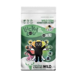 Lucky Lou Trockenfutter Katze, Senior, Geflügel und Wild 9 kg