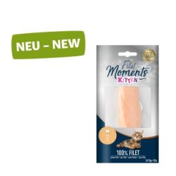 MOMENTS Filet Snack für Kitten Huhn 20x15 g