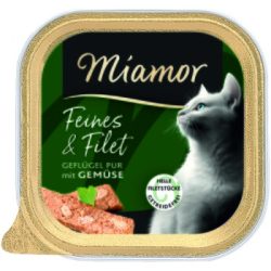 Miamor Feines&Filet Geflügel Pur&Gemüse 16x100g
