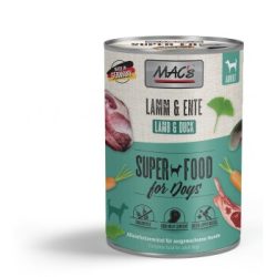 MAC's Nassfutter Hund Adult Lamm und Ente 6x400 g