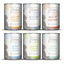 MjAMjAM Nassfutter Katze Adult, Mixpaket 6x400 g Mixpaket 3