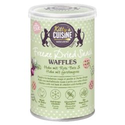 Kitty's Cuisine Freeze Dried Waffeln Huhn mit Rote Beete & Gerstengras 15 g