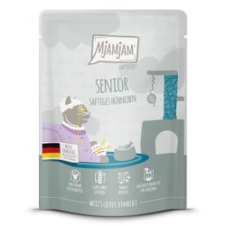 MjAMjAM Nassfutter Katze Senior, Quetschie, Huhn 6x300 g