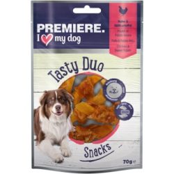 PREMIERE Tasty Duo Snacks Hühnerbrust mit Süßkartoffel 7x70 g