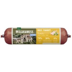 REAL NATURE WILDERNESS Junior Wurst Best Turkey - Truthahn mit Buchweizen & Apfel 24x800 g