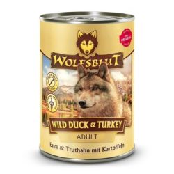 WOLFSBLUT Adult Wild Duck & Turkey 6x395 g