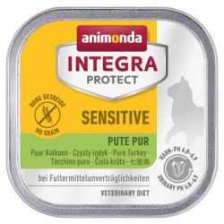 animonda Integra Protect Nassfutter Katze, Adult, Sensitive Pute pur 16x100 g
