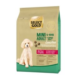 SELECT GOLD Sensitive Trockenfutter Hund Mini Pferd mit Tapioka 1 kg
