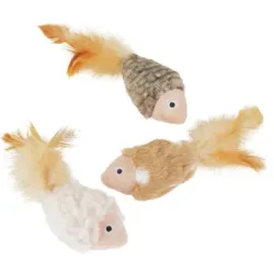 AniOne Xmas Spielzeug Fisch 3 Stück