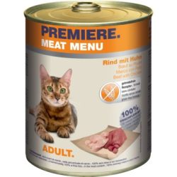 PREMIERE Meat Menu Adult Rind und Huhn 12x800 g