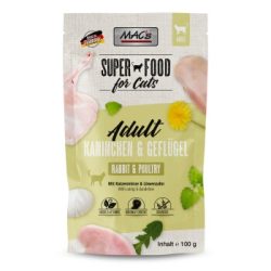 MAC's Nassfutter Katze Adult Kaninchen und Geflügel 24x100 g