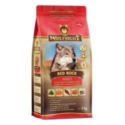 WOLFSBLUT Nassfutter Hund Adult Red Rock mit Kängurufleisch 2 kg