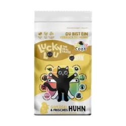 Lucky Lou Trockenfutter für Katzen, Adult Geflügel und Huhn 9 kg