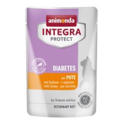 animonda Integra Protect Nassfutter Katze, Adult, Diabetes Pute 24x85 g