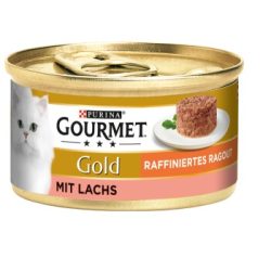 GOURMET Gold Raffiniertes Ragout Lachs 12x85 g