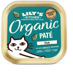 LILY'S KITCHEN Nassfutter Katze Adult Organic Patè Fisch 19x85 g