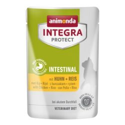 animonda Integra Protect Nassfutter Katze, Adult Intestinal mit Poulet & Reis 24x85 g