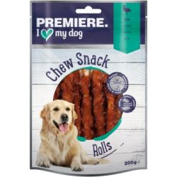 PREMIERE Chew Snack Kaustangen Rolls Huhn 200g Ente 200 g