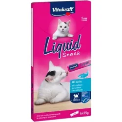 Vitakraft Cat Liquid-Snack mit Lachs 11x15 g