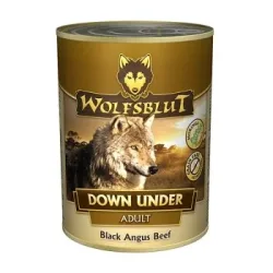 WOLFSBLUT Adult Down Under - Black Angus Beef mit Kartoffeln - 6x395 g