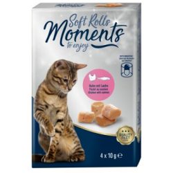 MOMENTS Soft Rolls Lachs und Huhn 24x10 g