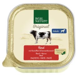 REAL NATURE Adult Rind und Kartoffel 34x100 g