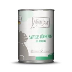 MjAMjAM Nassfutter Katze Adult Huhn und Brokkoli 6x400 g