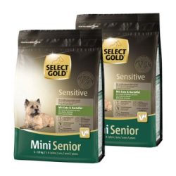 SELECT GOLD Sensitive Mini Senior Lamm & Reis Ente und Kartoffel 2x1 kg