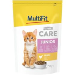 MultiFit MultiFt Care Trockenfutter Katze, Junior, Huhn 750 g