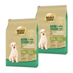 SELECT GOLD Sensitive Mini Senior Lamm & Reis Ente und Kartoffel 2x4 kg