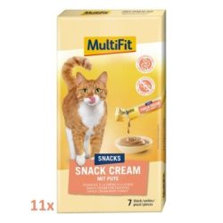MultiFit Snack Cream x Stück Pute 11x15 g