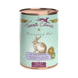 Terra Canis Getreidefrei Adult 6x400g Kaninchen mit Zucchini, Aprikose und Borretsch 6x400 g