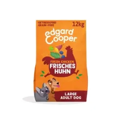 Edgard & Cooper Trockenfutter für Hunde, Adult, Freilaufhuhn 12 kg
