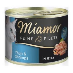 Miamor Feine Filets in Jelly Thunfisch und Shrimps 24x185 g
