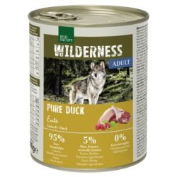 REAL NATURE WILDERNESS Nassfutter für Hunde Adult Pure Duck 6x800 g