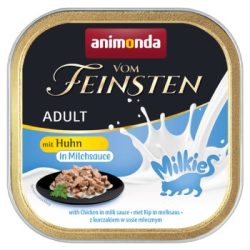 animonda Vom Feinsten Adult Milkies 32x100g Huhn, in Sauce