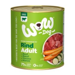 WOW Nassfutter Hund, Adult 6x800 g Rind mit Karotte 6x800 g