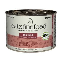Catz finefood Nassfutter Katze Bio Adult Rind 6x200 g