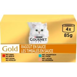 GOURMET Sauce Delight Fleisch & Fisch 8x85g