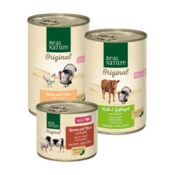 REAL NATURE Classic Nassfutter Katze, Kittenpaket 6x400 g